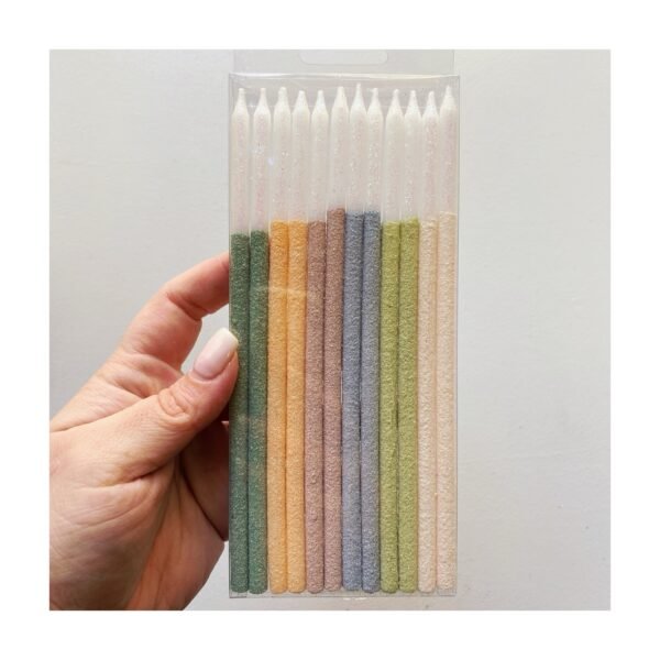 Pack Velas Finitas Premium Bicolor x12 unidades (combo) - Imagen 3