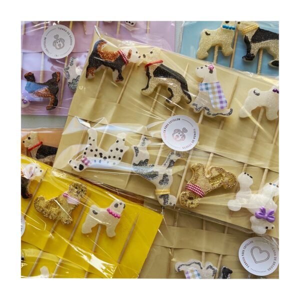 Pack Vela Forma “Set Perritos” x8 unidades - Imagen 5