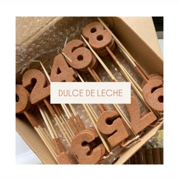 Pack Vela Numero "Magic Vintage" x5 unidades - Imagen 4