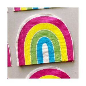 Pack Servilleta Forma "Arcoiris" x20 unidades