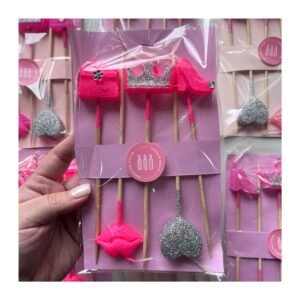 Pack Vela Forma "Set Moda" x5 unidades