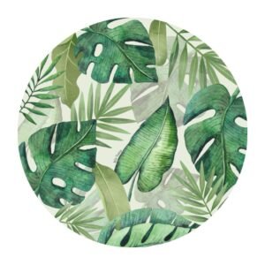 Pack Plato de Sitio "Monstera" x6 unidades
