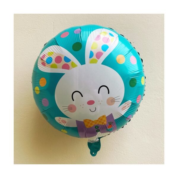 Globo redondo “ Conejo Pascuas” x unidad