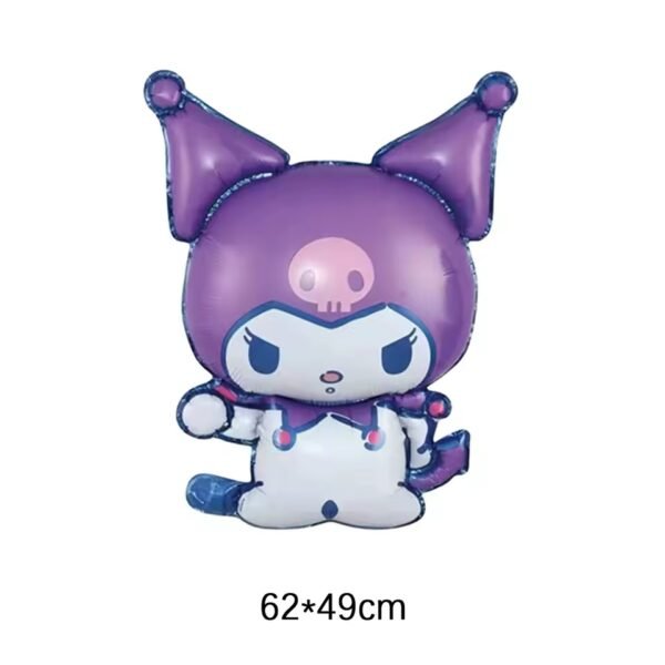 Globo Forma “Kuromi Violeta” x unidad - Imagen 2