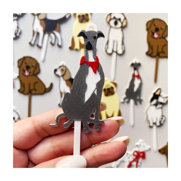 Toper / Llavero "Perrito de Raza" x unidad - Imagen 8