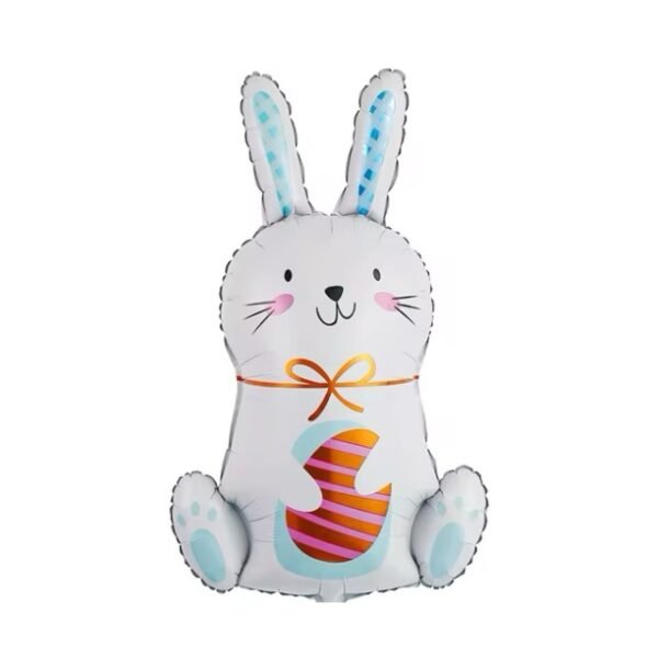 Globo Forma “Conejo con Huevo de pascua” x unidad
