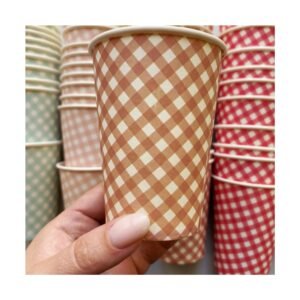 Pack Vasos “Escocés Bordo” x10 unidades