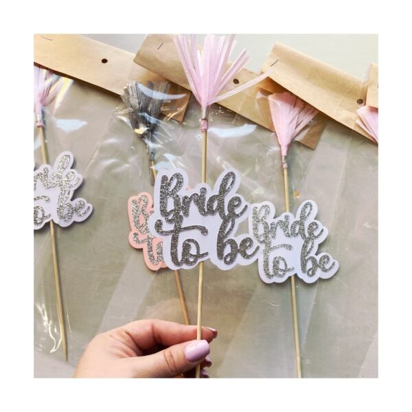 Toper “Bride to Be Plumero” x unidad