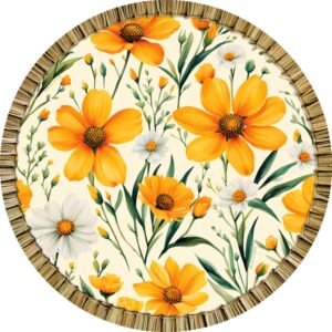 Pack Plato de Sitio "Flores Silvestres" x6 unidades
