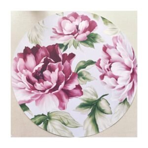 Pack Plato de Sitio "Peonias" x6 unidades