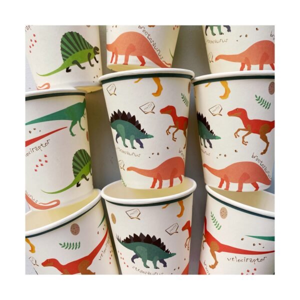 Pack Vaso “Dinosaurios” x10 unidades