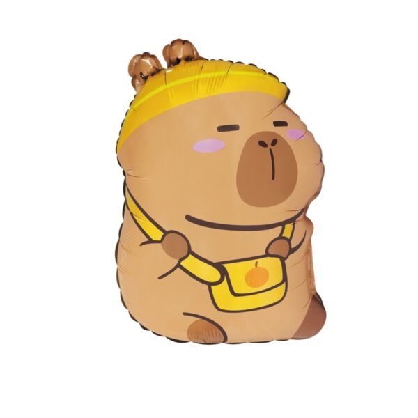 Globo forma “Capibara con Cartera” x unidad
