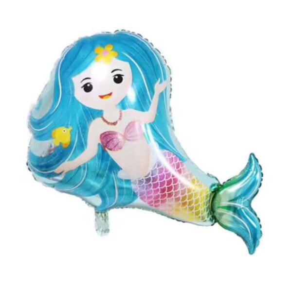 Globo forma “Sirena pelo celeste ” x unidad
