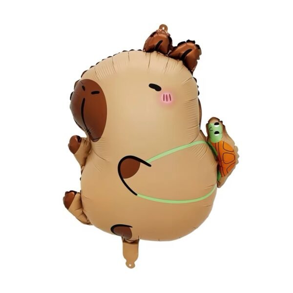 Globo forma “Capibara con tortuga” x unidad