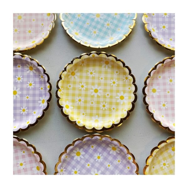 Pack Plato “Margaritas Cuadrille Scallop” x8 unidades