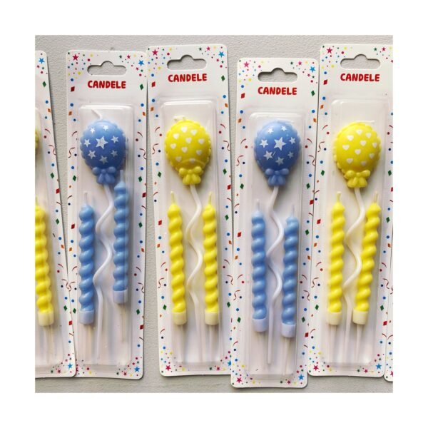 Pack Vela “Globo con Velitas” x blister