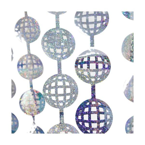 Cortina “Bola Disco Holografíca” x unidad