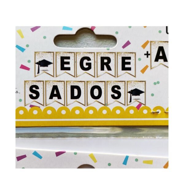Banner “Egresado/as” (contiene letra A y S adicional) x unidad