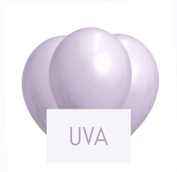 Pack Globo 12” Latex “Uva” x25 unidades
