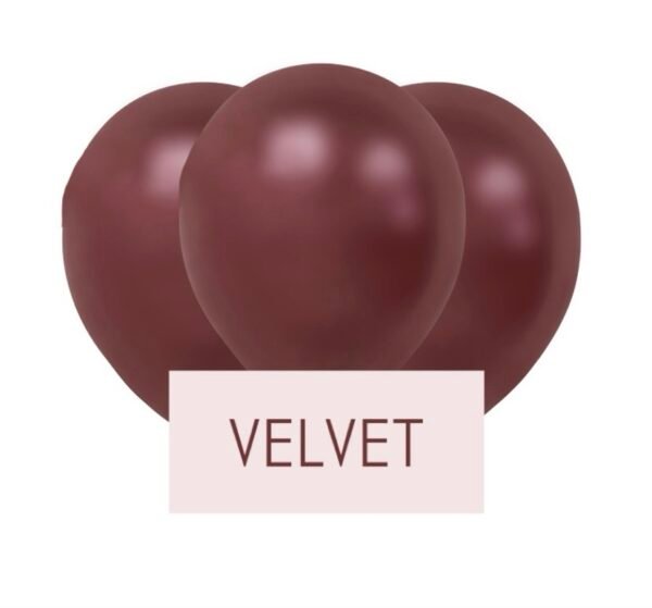 Pack Globo 12” Latex Vintage “Velvet” x25 unidades