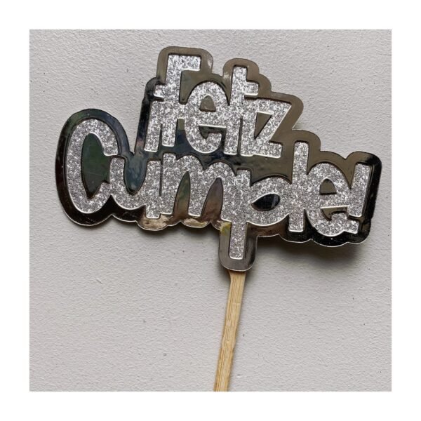 Toper “Metálico con Gliter” x unidad - Imagen 16