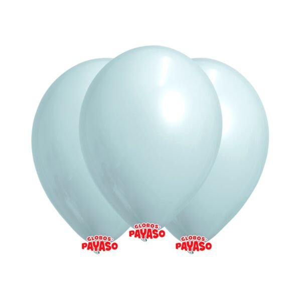 Pack Globo 12” Latex “Azul Mora” x25 unidades