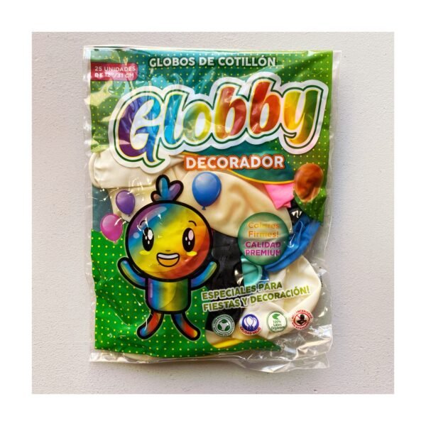 Pack Globo 12” Latex “Surtido” x25 unidades