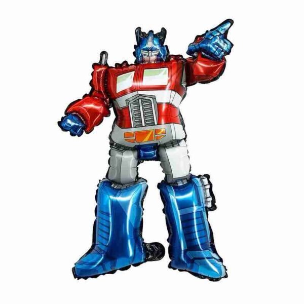 Globo forma “Transformer Rojo/Azul” x unidad