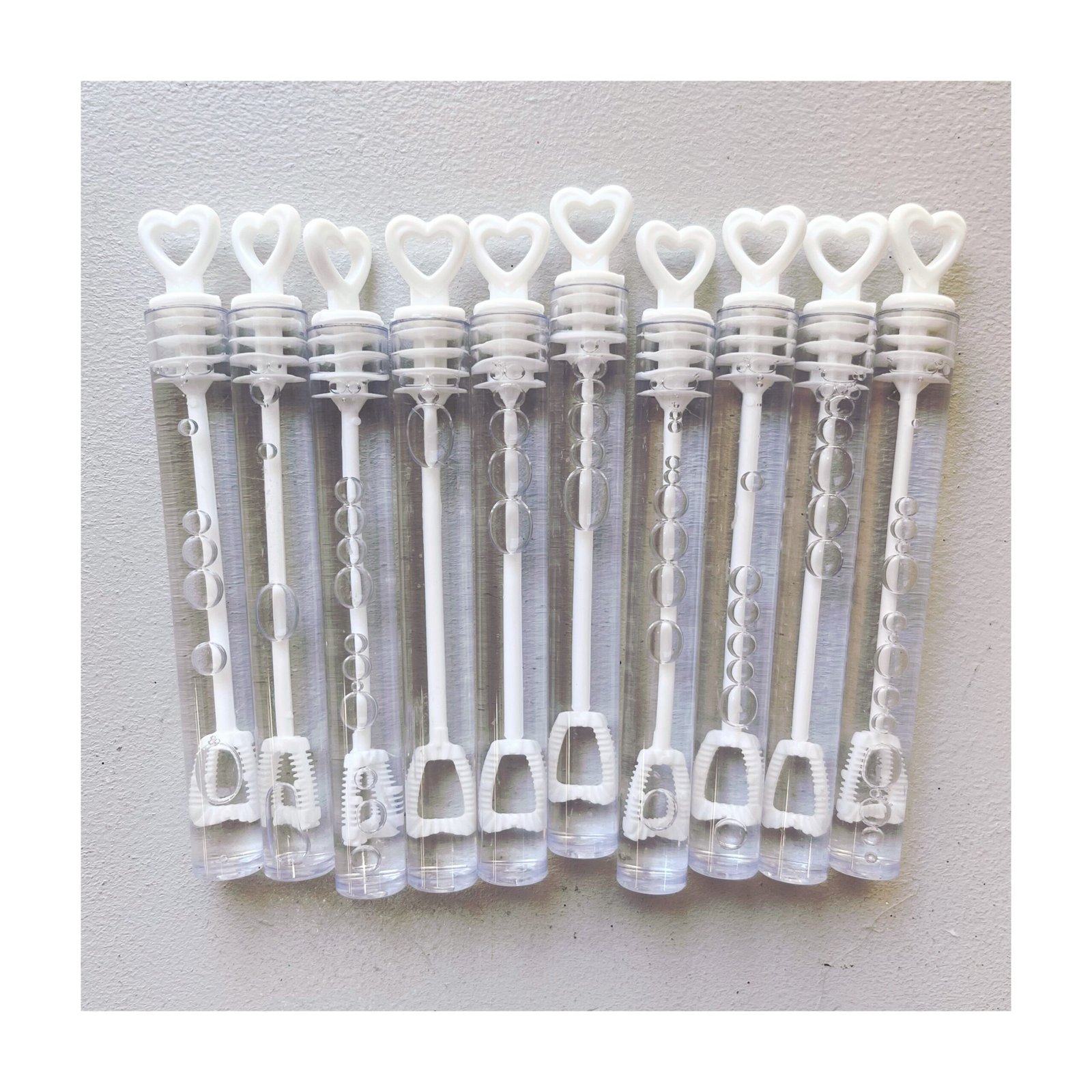 Pack Burbujero “Corazon Blanco” x10 unidades