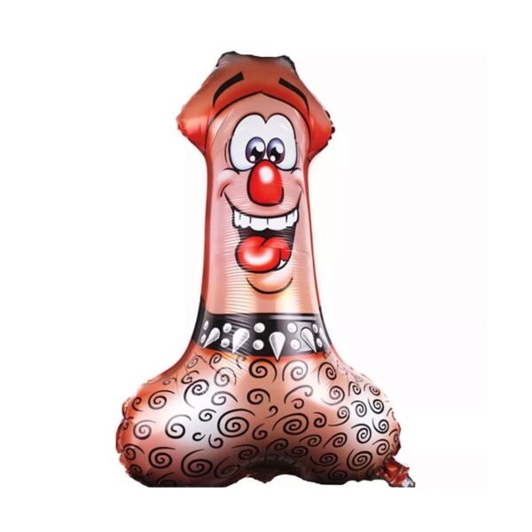 Globo forma “Pene con Tachas/ Despedida de Soltera” x unidad