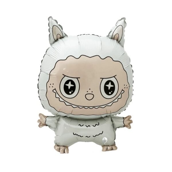 Globo forma “Labubu Blanco” x unidad