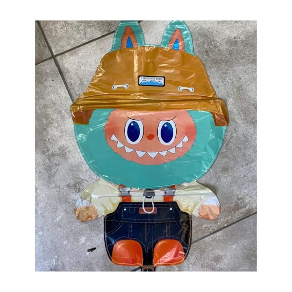Globo forma “Labubu con Sombrero color Aqua” x unidad