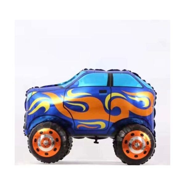 Globo forma 4D “Auto Hot Wells Azul” x unidad