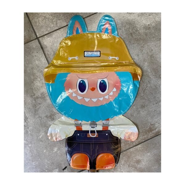 Globo forma “Labubu con Sombrero color Celeste” x unidad