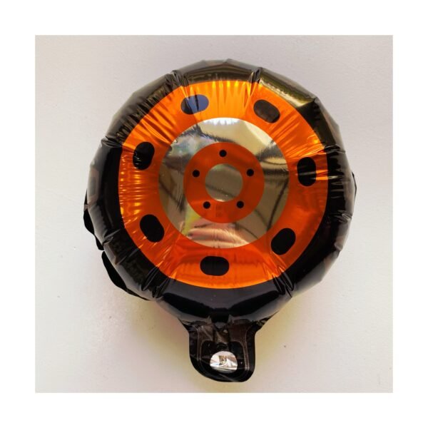 Globo Forma “Mini Rueda Auto” x unidad