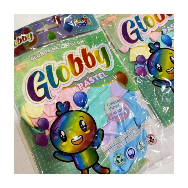 Pack Globo 12” Latex “Surtido Pastel” x25 unidades
