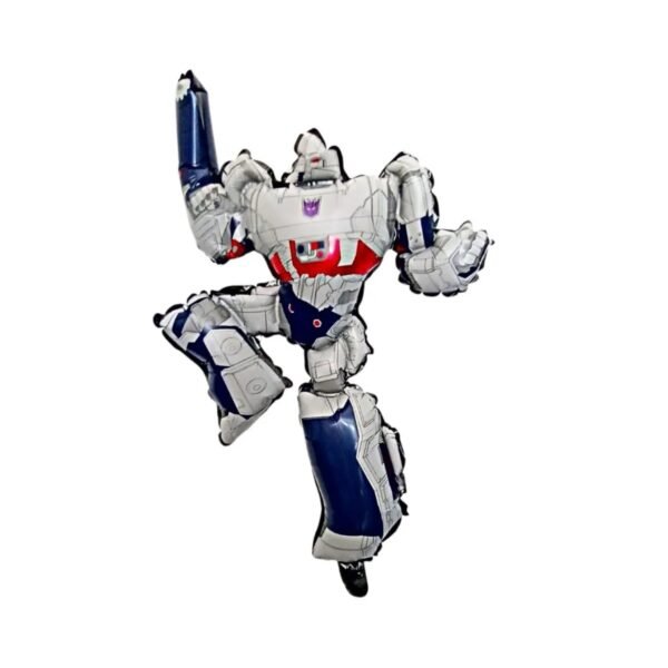 Globo forma “Transformer Blanco” x unidad