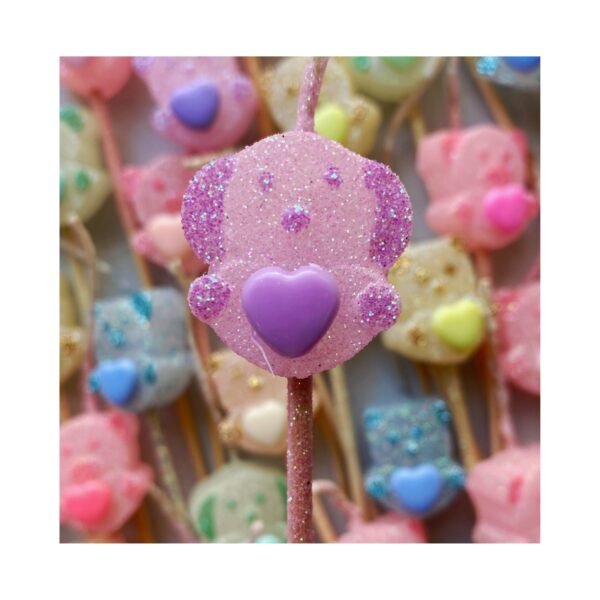 Pack Vela Forma “Animalitos Love” x5 unidades - Imagen 2
