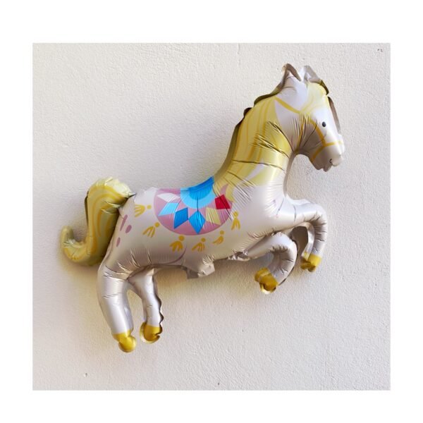 Globo forma “Caballo Carrosel del circo” x unidad