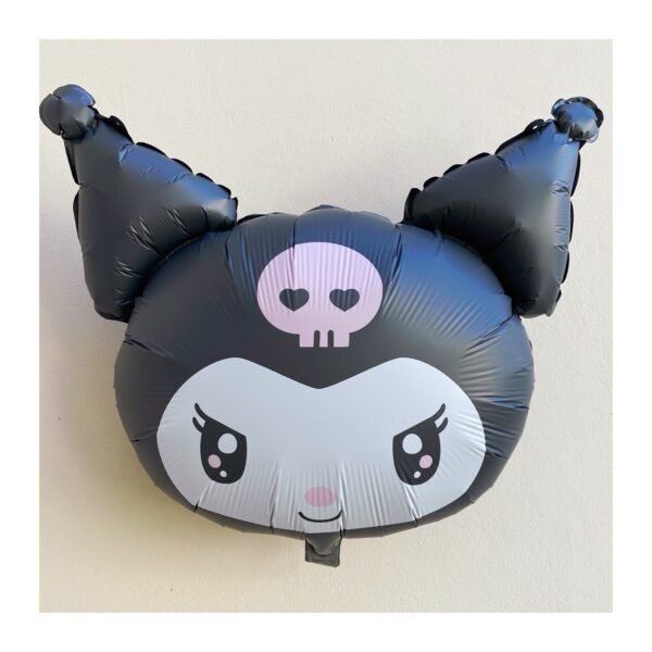 Globo forma “Cabeza Kuromi tono mate” x unidad