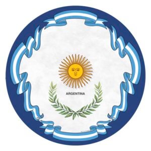Pack Plato de Sitio "Argentina” x6 unidades
