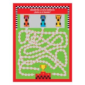 Pack Plato de Sitio "Pista de Carrera” x6 unidades