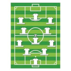 Pack Plato de Sitio "Fútbol” x6 unidades