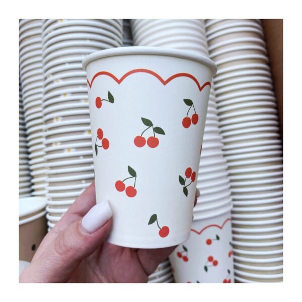 Pack Vaso “Cerezas” x10 unidades