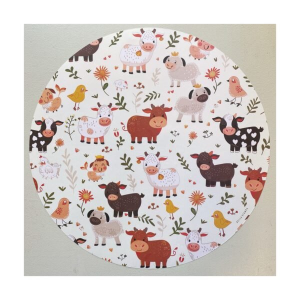 Pack Plato de Sitio "Animalitos” x6 unidades