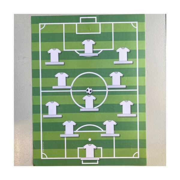 Pack Plato de Sitio "Fútbol” x6 unidades