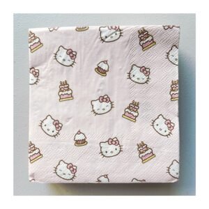 Pack Servilleta “Hello Kitty Trama” x8 unidades