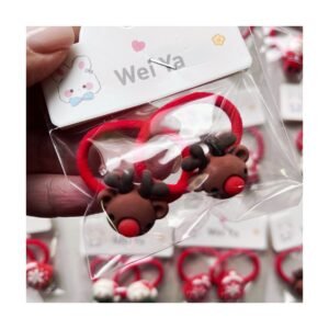 Pack “Gomitas de Pelo de Goma Navideña x2 unidades