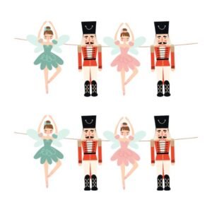 Guirnalda “Cascanueces con Bailarina” x unidad