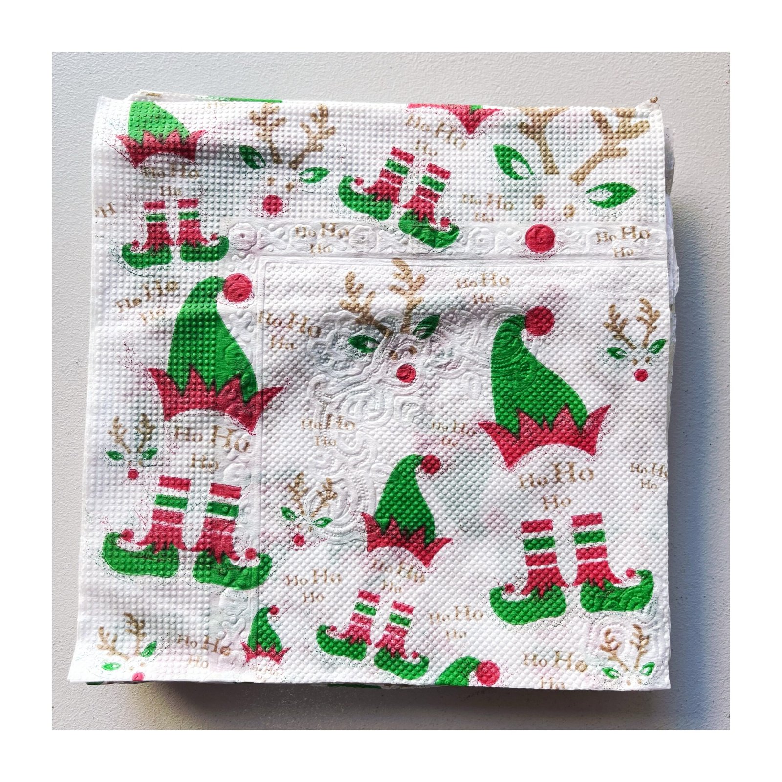 Pack Servilleta Navidad Eco “Duende Navideño” x20 unidades